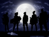 quartetto del suono e sasuke al chiaro di luna